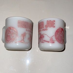 Vintage Ranger Joe Ranch mugs